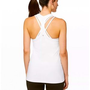 Lululemon Cool Racerback II in White